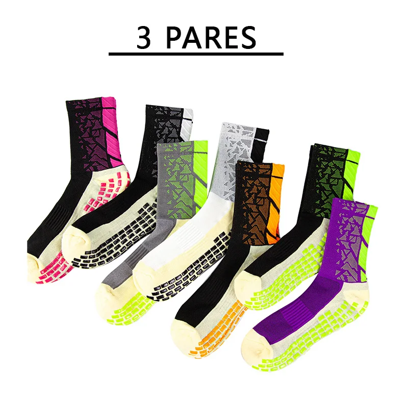 Non-slip soccer socks, upgraded and thickened, mid-tube arrow-pattern socks, non-slip with glue-dot grip