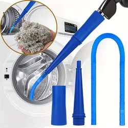 Dryer Vent Cleaner Universal Vacuum Cleaning Hose Vent Cleaner Vacuum Attachment Bendable Dryer Lint Remover With Guide Wire
