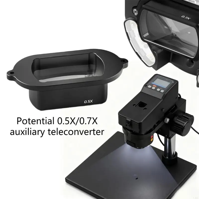 

Microscope Barlow Lens 0.5 0.7X for Extend Various Operational Requirements Y4QC