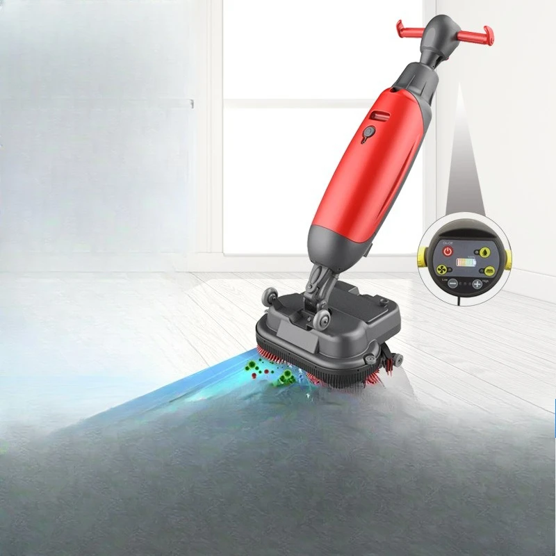

Washing Machine Commercial Rotary Brushing Industrial Truck Hand Push Mopping Supermarket Wine Cleaning