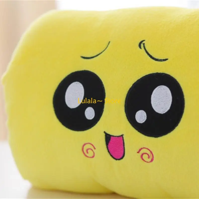 Y4QA Winter Warm Plush Hand Pillow Hand Warmer Arm Pillow For Napping Cuddling Soft Warm Cushion for Office Sleep