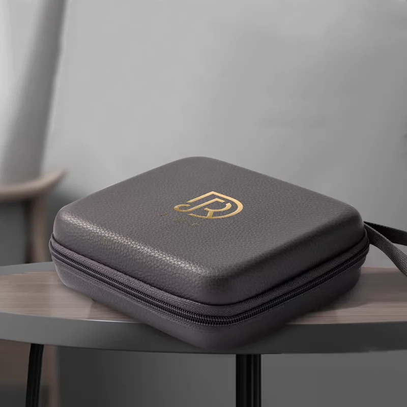 Bolsa de armónica de blues, estuche de armónica diatónica de 10 agujeros JDR, caja de órgano bucal de arpa de cuero PU, llave C (solo estuche, sin armónica)