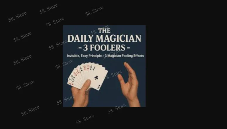 

The Daily Magician - 3 Foolers Magic tricks ( 58 Store Download )