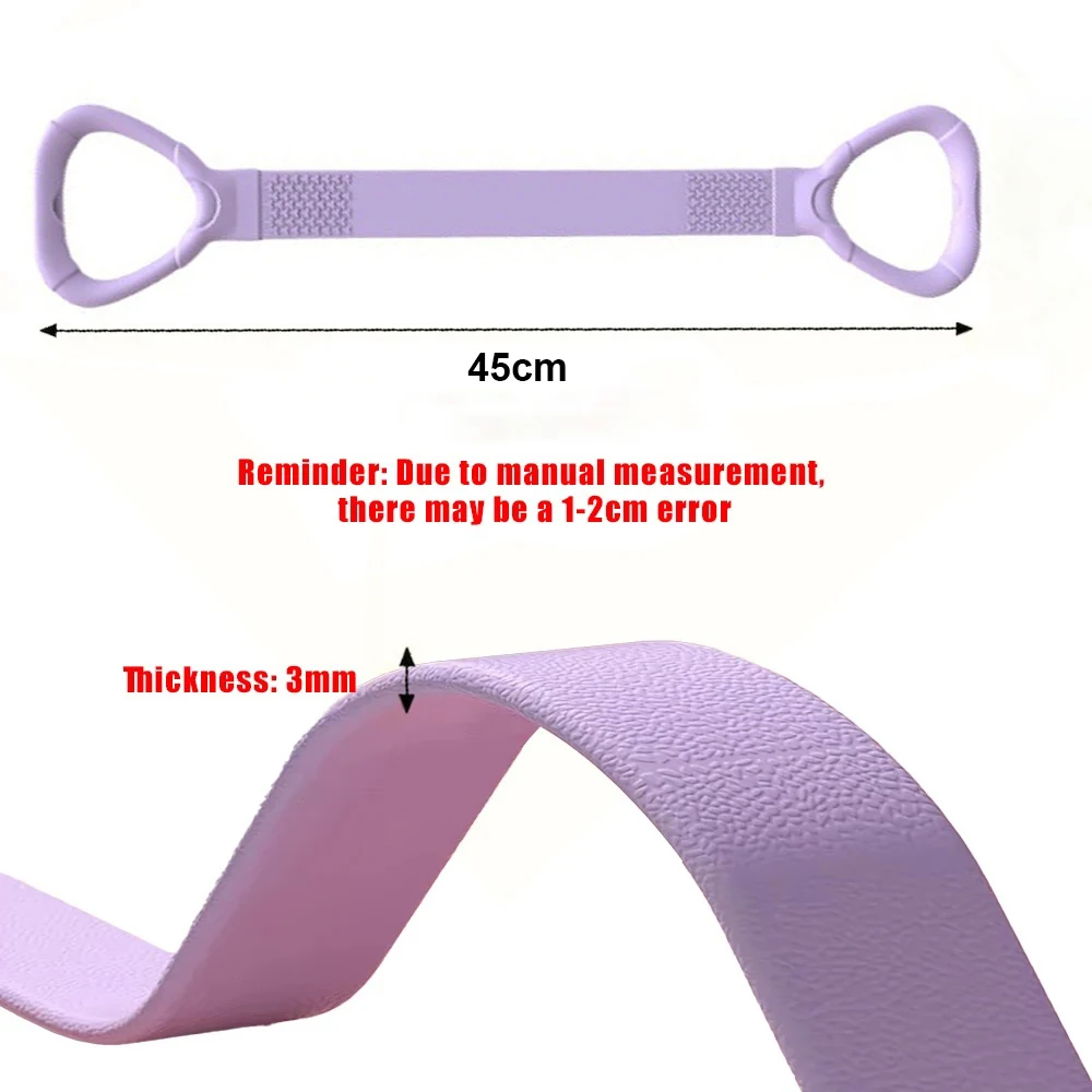 Widerstandsband-Stretcher für das Heimtraining, zur Formung des Rückens, elastisches Band, zum Dehnen von Schultern und Rücken, Schulterübung. – Detail 5