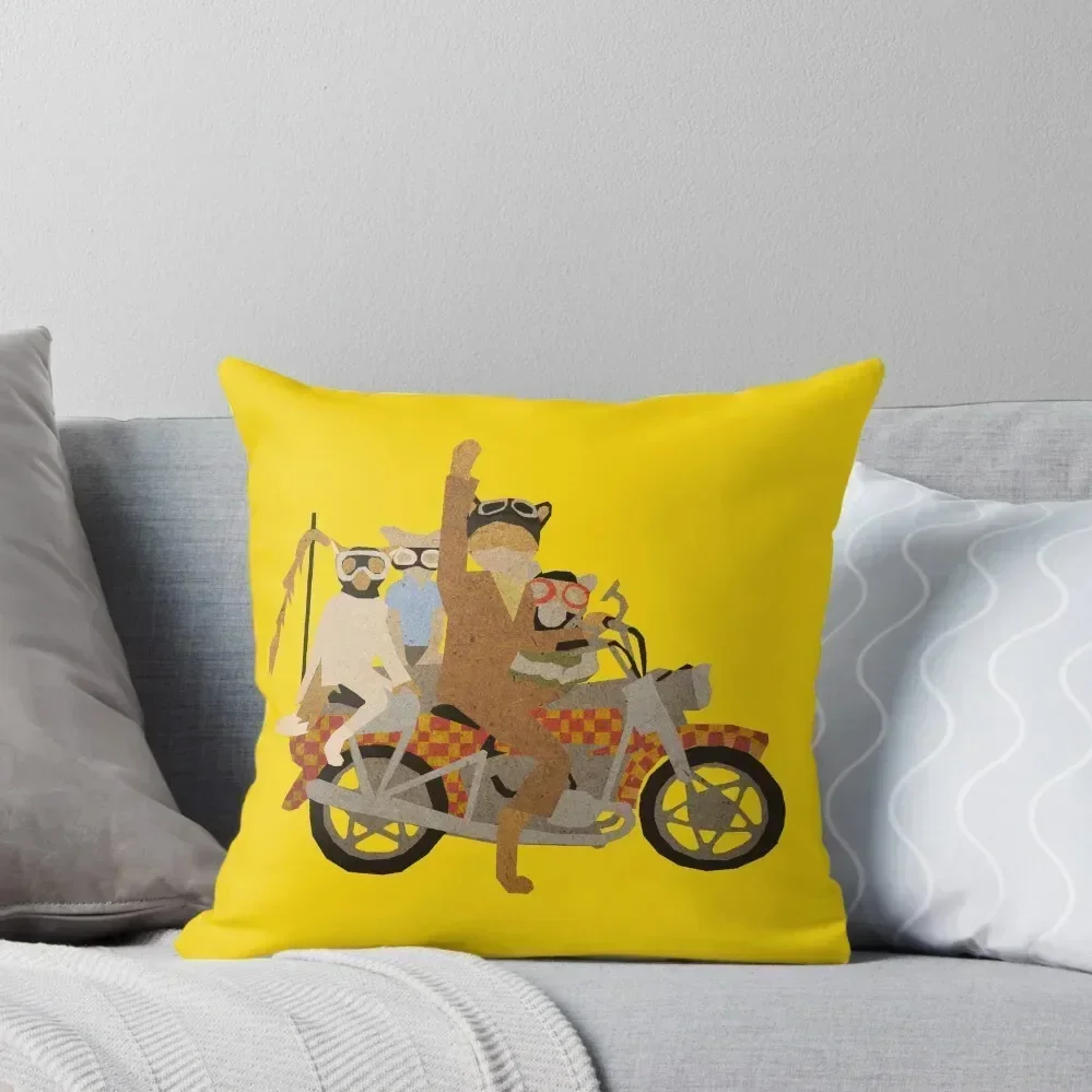 

Fantastic Mr Motorcycle Throw Pillow autumn decoration Couch Pillows pillow