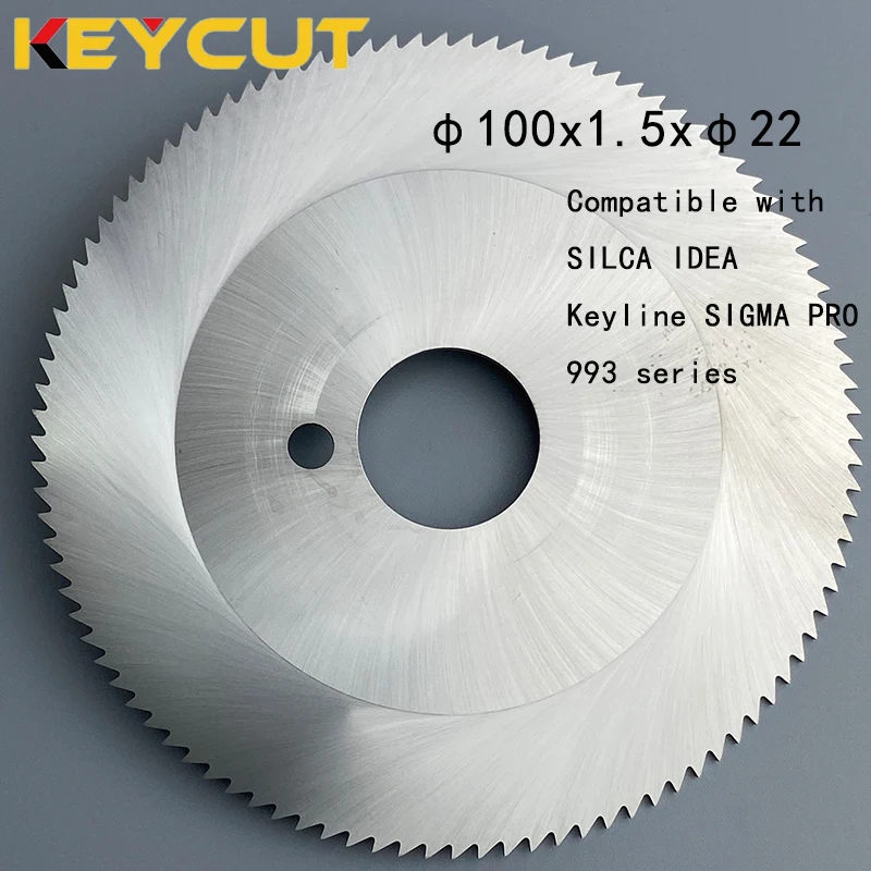 

Keyline Cutter 100x1.5x22mm WSPL1.5 Fits SILCA IDEA KEYLINE SIGMA PRO 993 series Key Machines Aftermarket Locksmith Tools