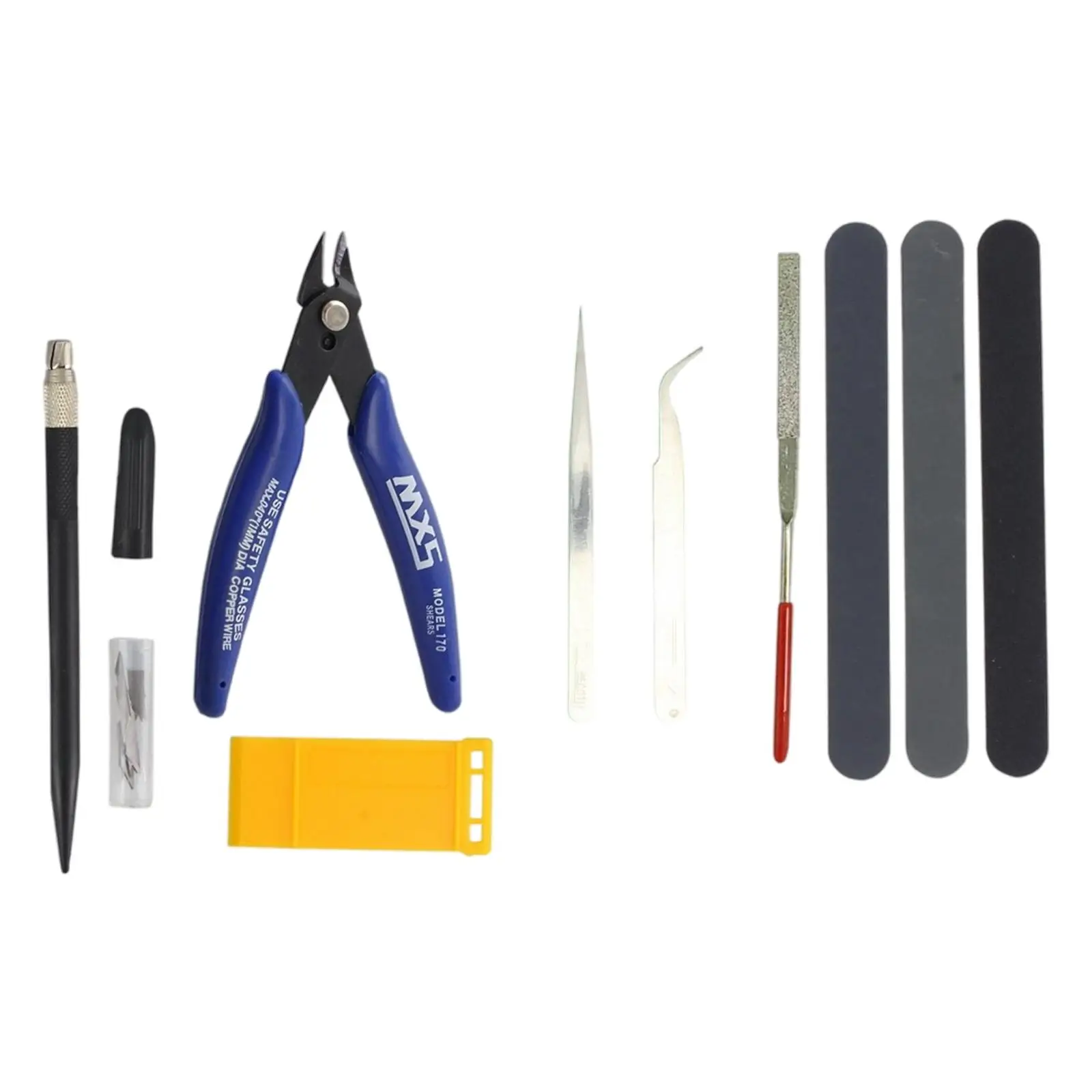 Modeler Basic Tools Kit Fixing W/ Plier Assembling Reusable for Building Kit