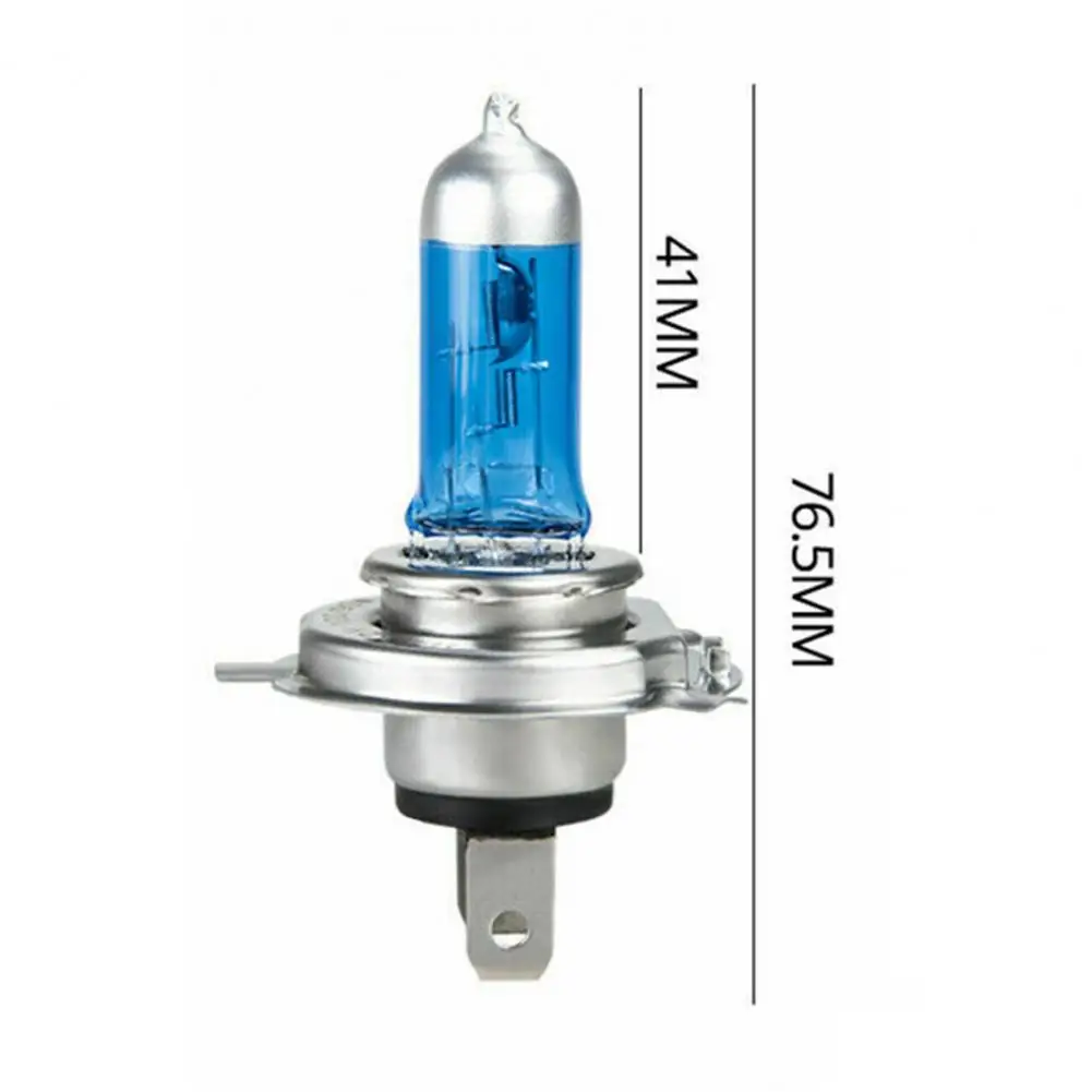 Farol do halogênio do carro, luz dianteira substituível, tempo de serviço mais longo, ângulo largo, útil, 100W, 4 PCes