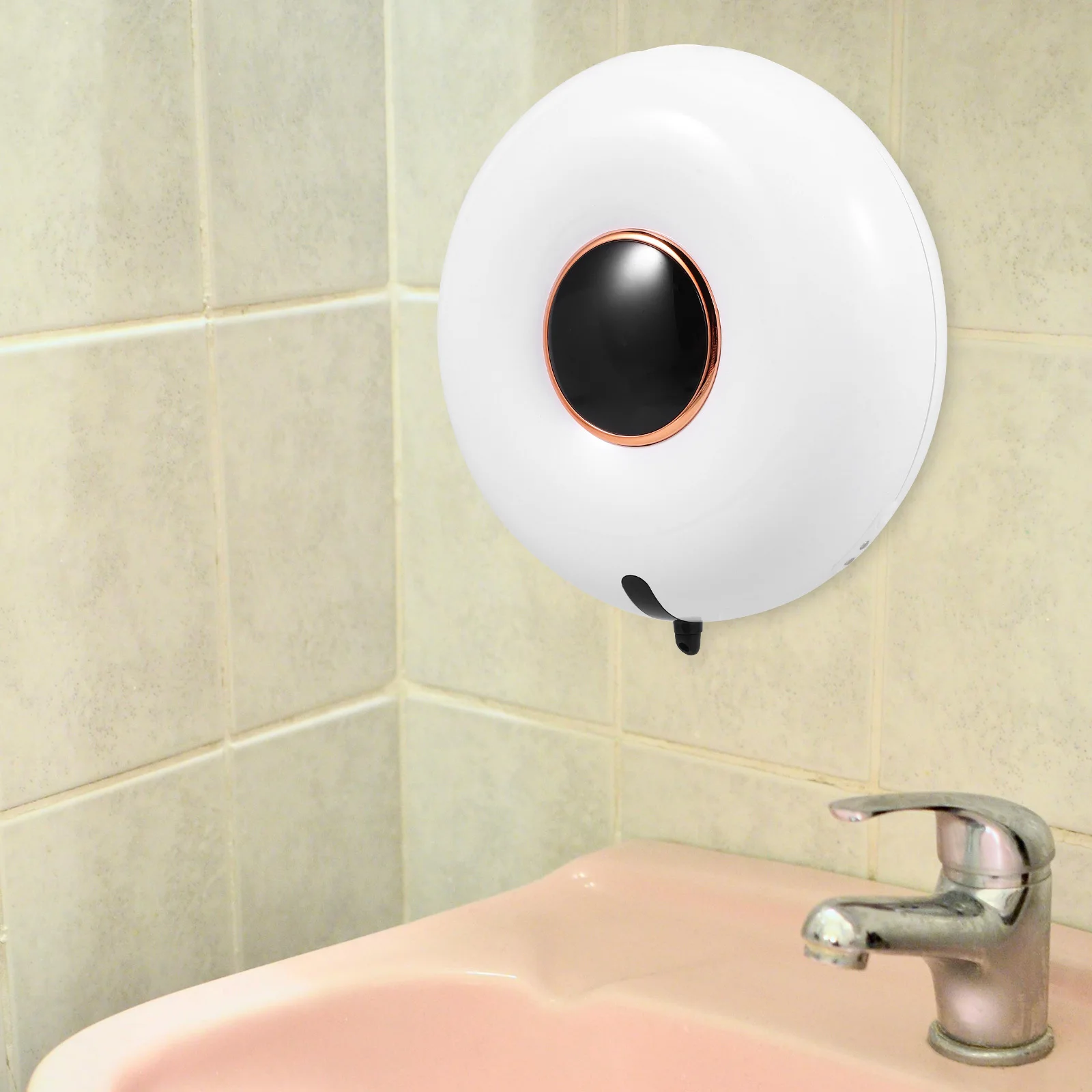 

280Ml Automatic Soap Dispenser Intelligent Sensor Touchless Hand for Bathroom Kitchen Hotel Use Wall Mounted Liquid