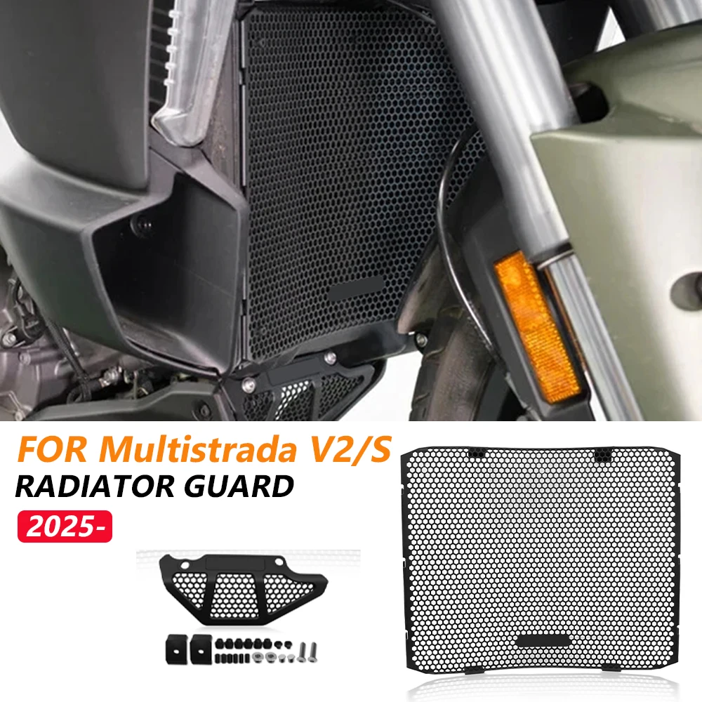 

Cooling Stability Upper Radiant Section Mesh For Ducati Multistrada V2 2025 2026 V2S Motorcycle Intake Grille Guard Components