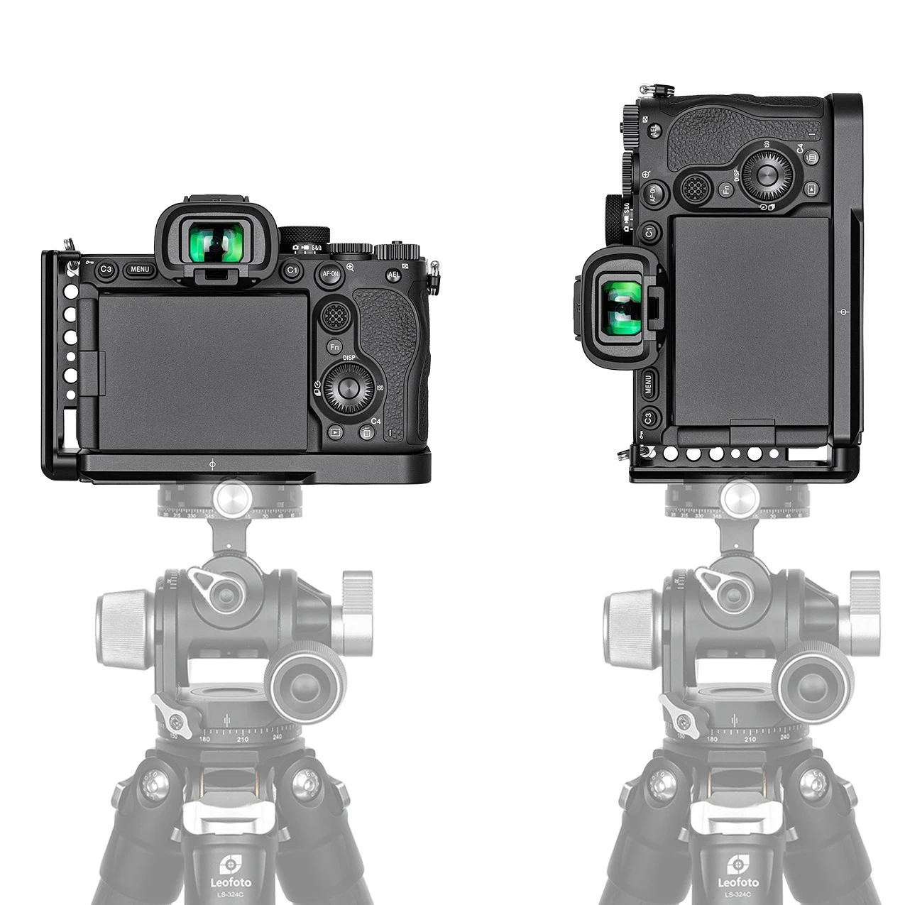 Leofoto Sony A7r6 Płytka szybkiego montażu w kształcie litery L, standardowy pionowy uchwyt L do aparatu, akcesorium fotograficzne do statywu i gimbala. — zdjęcie produktu 4