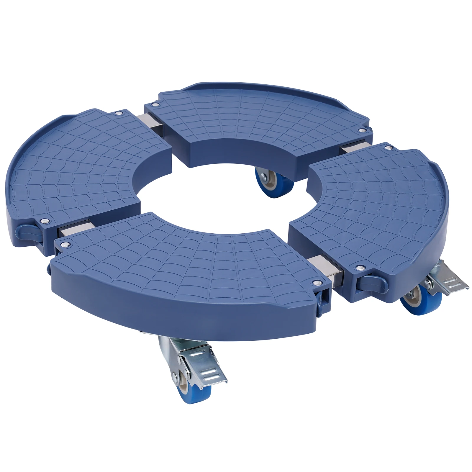 

40-58.5cm Plant Dolly Round Flower Pot Trolley Flower Stand Rolling Base with Wheels for Flower Pots 400kg/881.84lbs