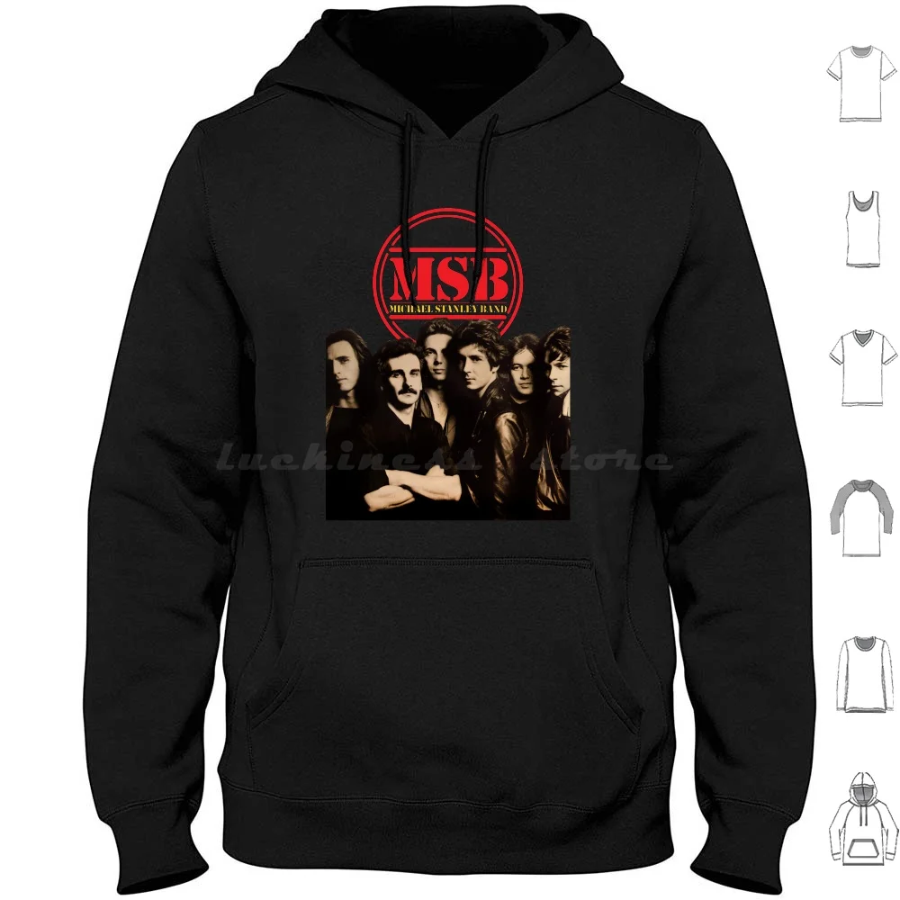 Msb-edición limitada regalo perfecto Sudadera con capucha algodón manga larga Michael Stanley Band Msb Idea clásica cita refranes Humor divertido