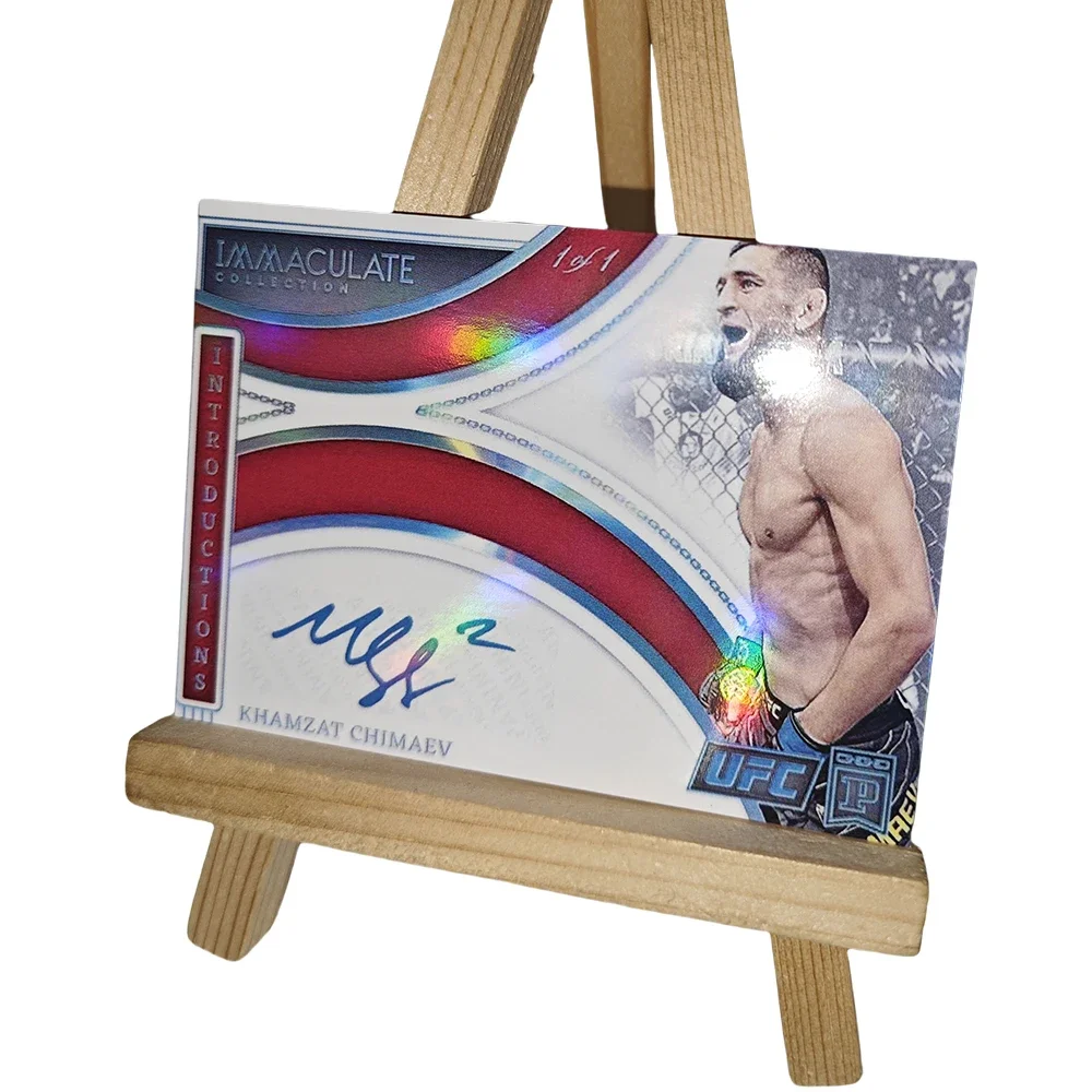 SPORTS DIY UFC national treasure khabib nurmagomedov RAUL ROSAS ALEX PEREIRA Refracted glitter collectible cards holiday gifts - view 3
