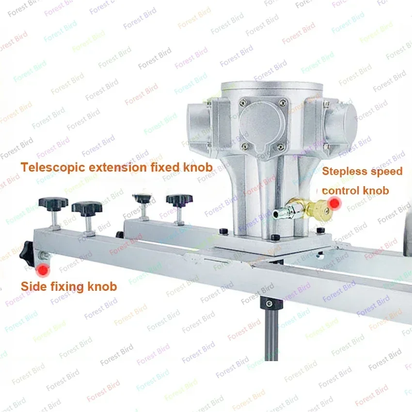 1000L Commercial Barrel Drum Stirrer With Support Hanger Pneumatic 1 Ton Air Agitator IBC Tank Mixer Machine