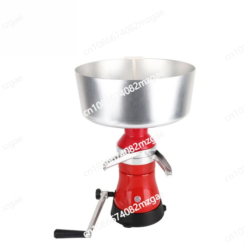 

Manual Milk Separator Aluminum Alloy Ghee Machine Small Disc Cream Centrifuge System