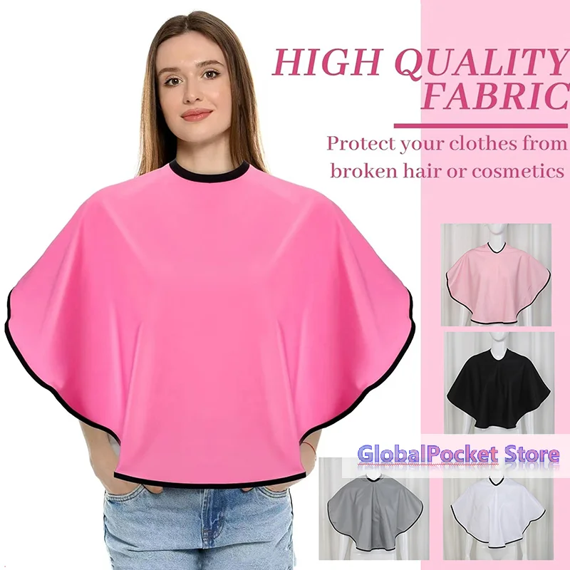 [TG823]Hair Dye Tools Short Waterproof Hairdressing Salon Barber Hair Cutting Cape Cloth Wrap Hairdressing Cape Barber