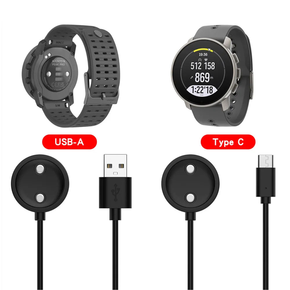 

USB-кабель для зарядки SUUNTO Nautic S / Race S / 9 PEAK Pro, аксессуары для зарядки, сменное зарядное устройство