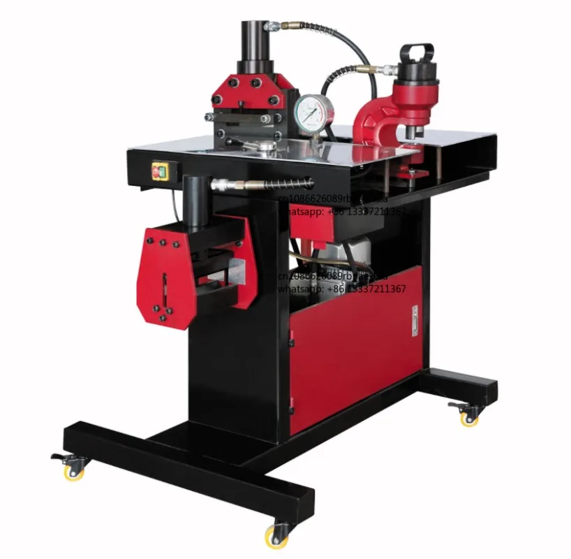 

MBP-301 Hydraulic Drive 3-in-1 Multifunctional Busbar Processing Equipment Cutting Bending Punching Machine