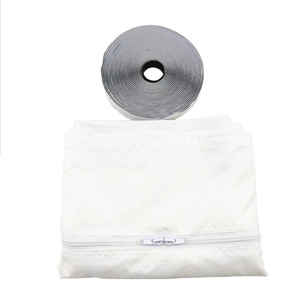 Adjustable Air Conditioner Window Seal Air Lock Window Seal Cloth Plate Energy-Saving Insulation Cover Sealing Cloth Set