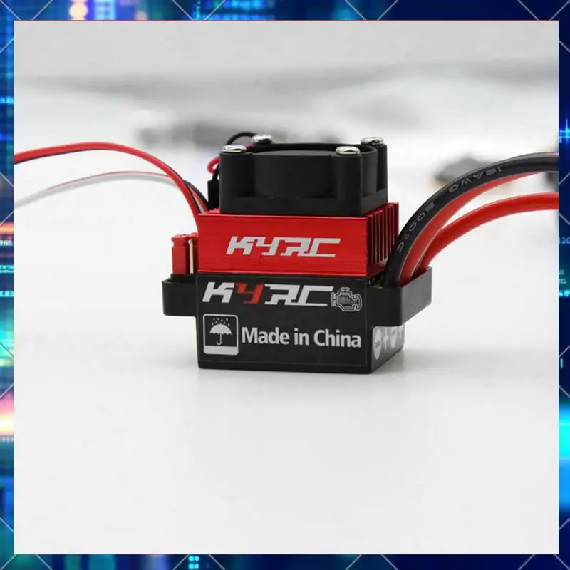 

2X 1060 60A Waterproof Brushed ESC Speed Controller Forward Brake And Reverse Brake With 6V/3A BEC For 1/10 RC Car Parts-AA02