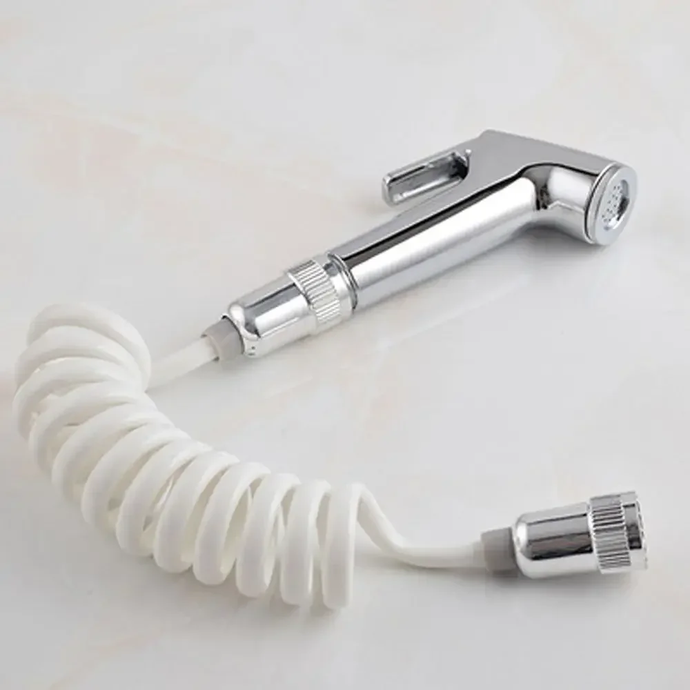 ABS Protable Handheld Bidet Sprayer Shower Head Faucet Spray Home Bathroom Self Cleaning Toilet Accessories Set Bracket Hose