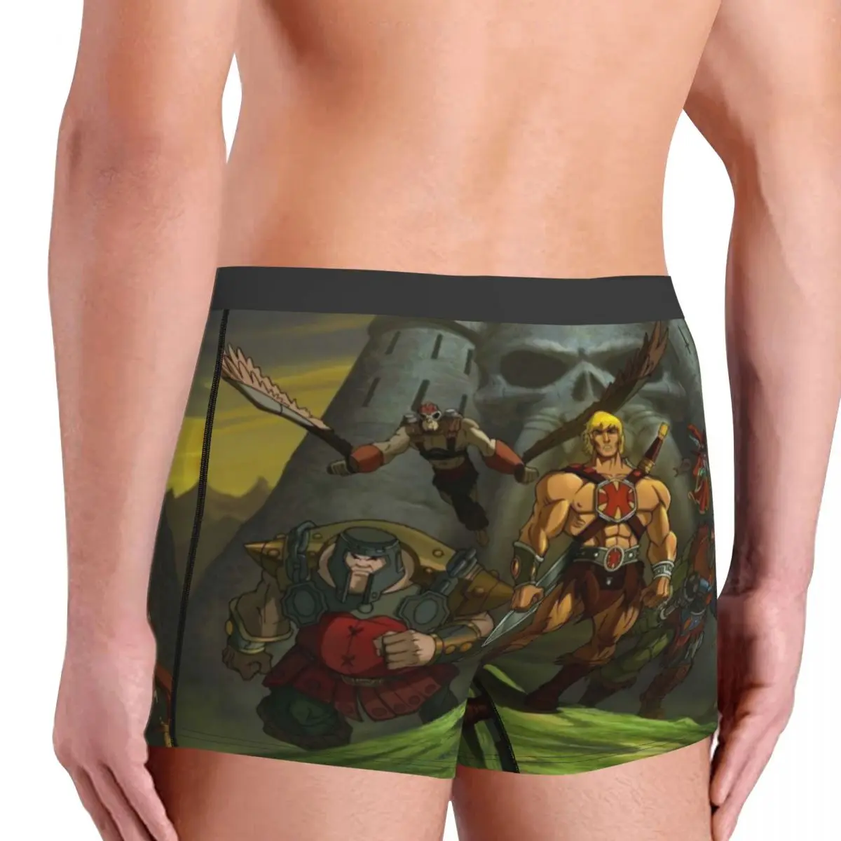 He-Man The Master Of The Universe The Castle Underpants Cotton Panties Male Underwear Comfortable Shorts Boxer Briefs