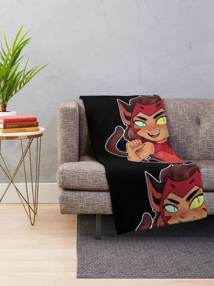 She Ra Catra Artwork Throw Blanket Luxury Brand For Sofa Thin Blankets