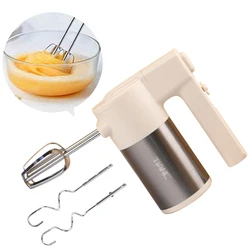 Multifunctional Electric Handheld Blender Mixer 5 Speed Regulation Cake Beat Batter Whipping Cream Household Kitchen Egg Beater