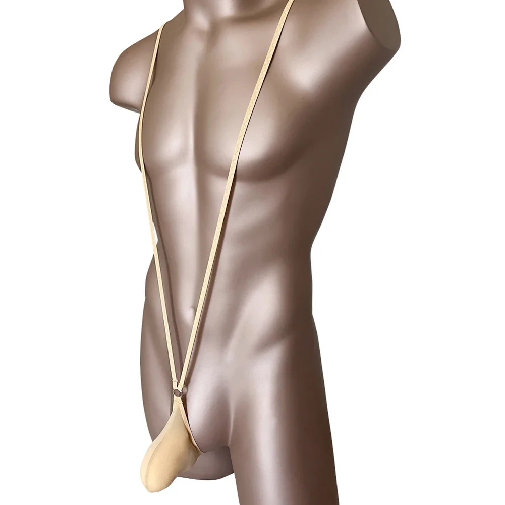 

Men Briefs Suspender Bodysuit Underwear Bugle Pouch Thong T-back Underpants Backless Romper Mens Undershirts Leotard Jockstrap