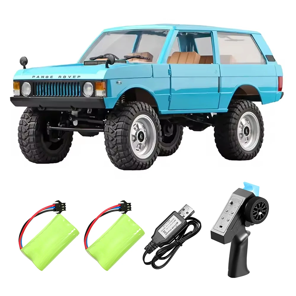 원격 조종 자동차, 1:12 스케일 원격 조종 크롤러 어린이 및 성인용 2.4GHz 4WD 충전식 원격 조종 자동차 장난감