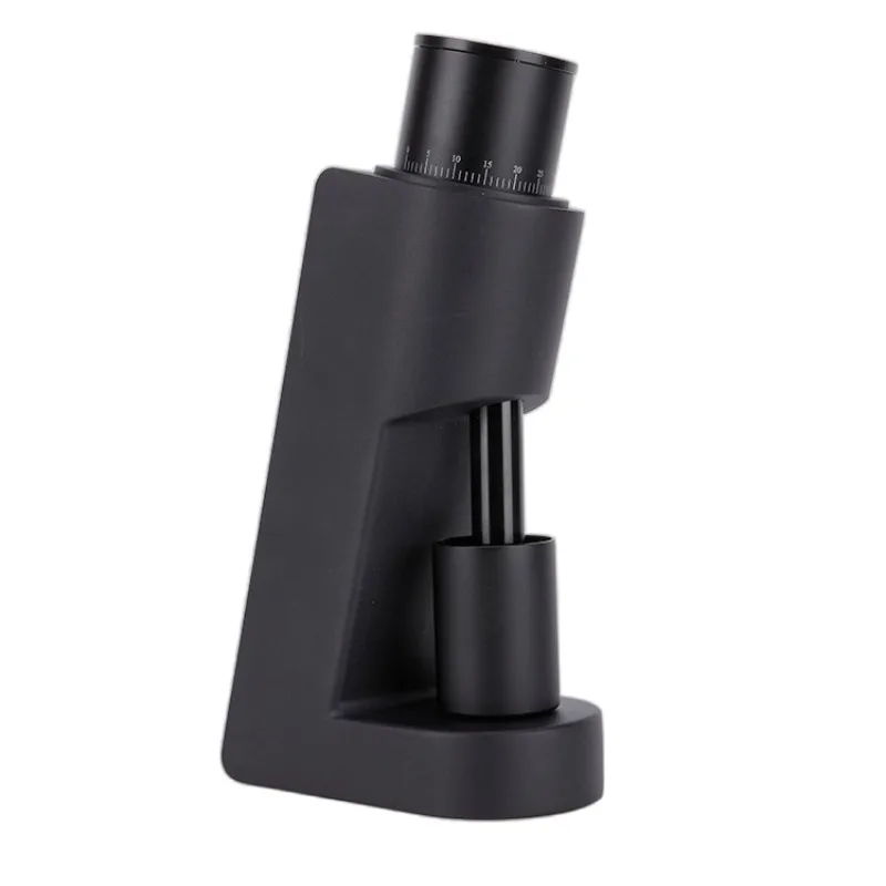 

Electric hand grinder, replaceable cone knife, external adjustment thickness straight drop electric coffee grinder