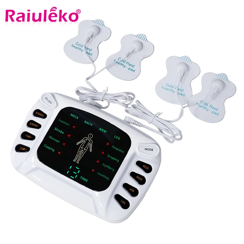 

Full Body Tens Acupuncture Electric Therapy Massager Meridian Physiotherapy Muscle Stimulator Apparatus Slimming Healthy Care