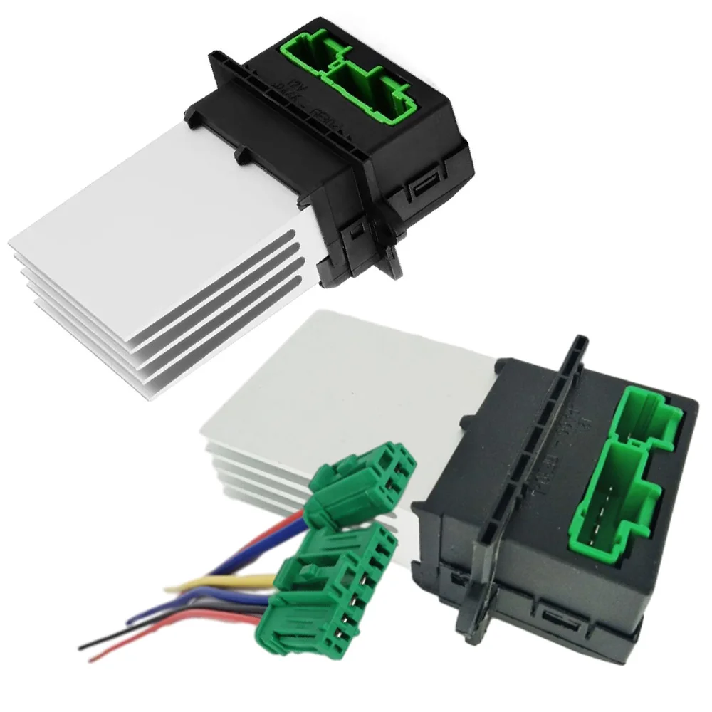 

Heater Blower Motor Resistor with Connector Wire for Renault Clio Megane Scenic Citroen C2 C3 C5 Peugeot 1007 207 607 7701207718