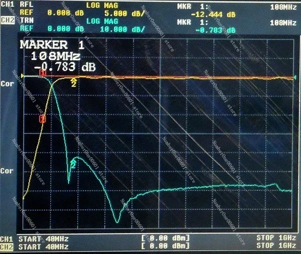 High Power Low Pass Filter for FM Radio Transmitters LPF SMA 110MHz