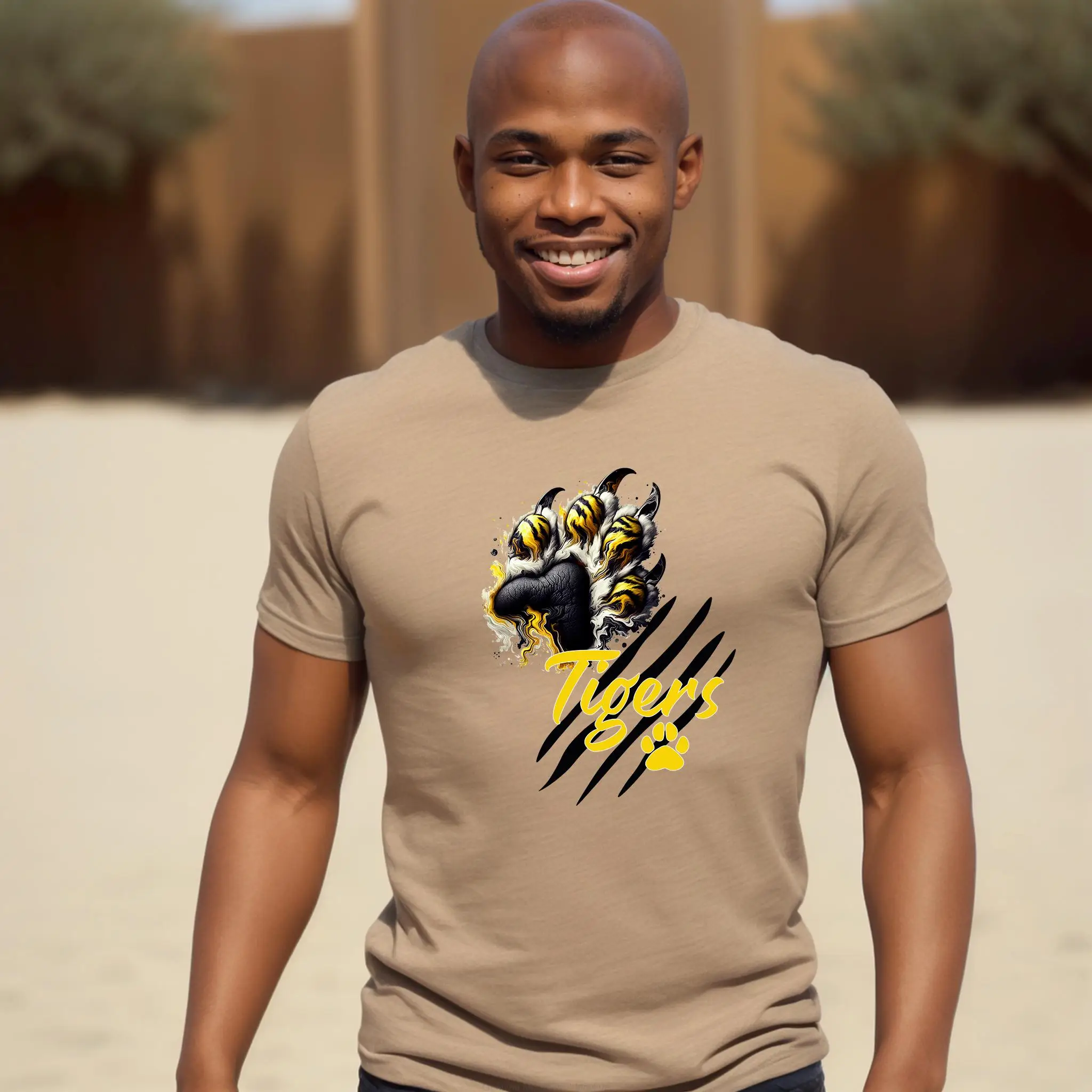 

Футболка Tiger Paw Футболка с рисунком T s Доступны несколько цветов