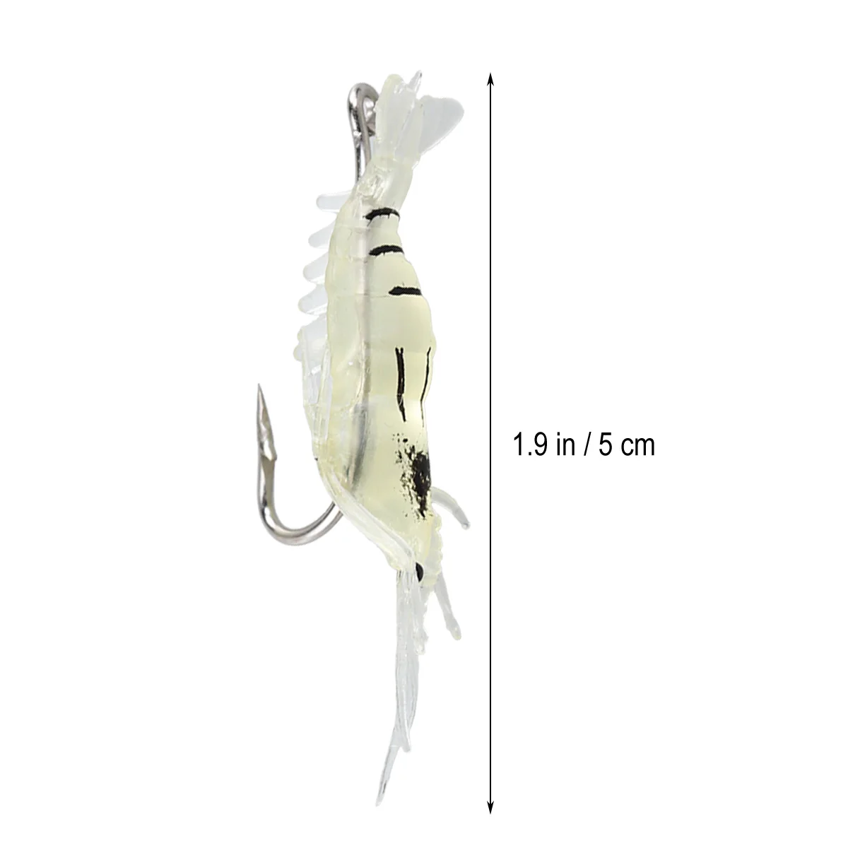 

5 Pcs Simulated Grass Shrimp Bait Small and Medium-sized Fish Bass Fishing