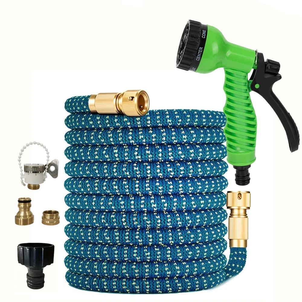

Best Selling Garden Hose Flexible Hose Garden Watering Pipe Double Latex High Pressure Car Wash Hose Gardens Supplies Irrigation