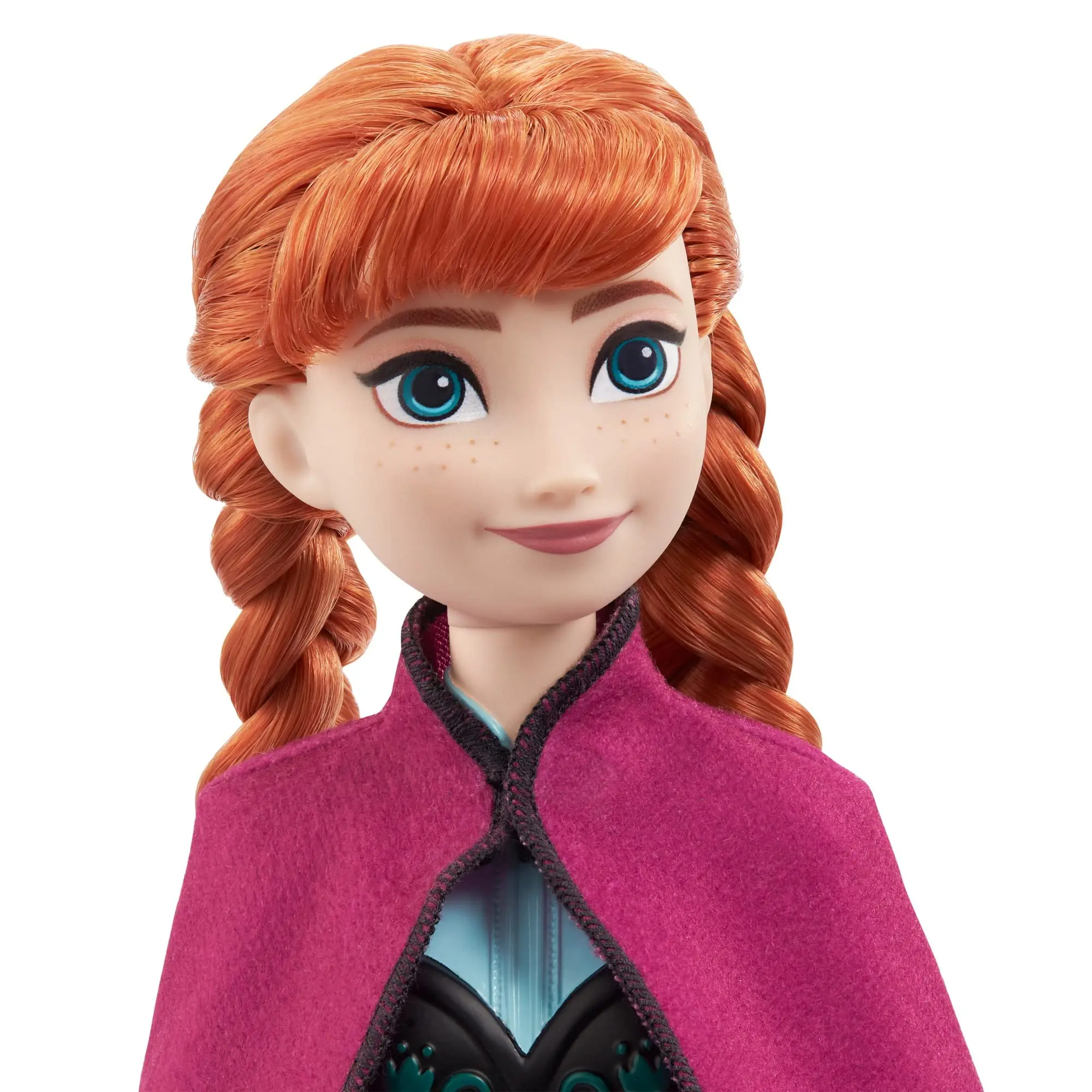 Original Disney Cartoon Frozen Elsa Anna Figure Princess Doll Toys Princess Dress Toys for Girls Movie Character Birthday Gifts