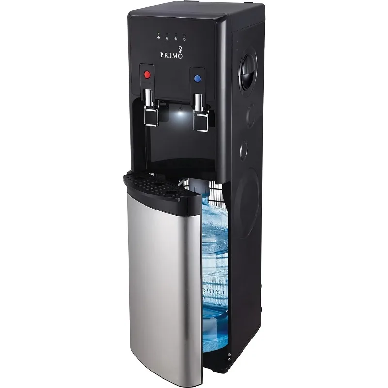 Primo Bottom-Loading Water Dispenser - 2 Temp (Hot-Cold) Water Cooler Water Dispenser for 5 Gallon Bottle w/Child-Resistant