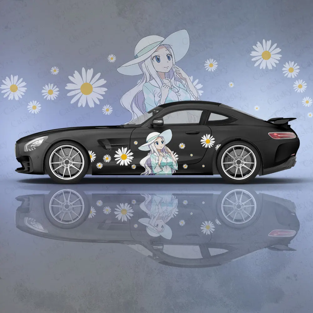 Mirajane Strauss (FAIRY TAIL) Car Body Sticker Anime Itasha Car Side Decal Sticker Car Body Sticker Car Body Decoration Stickers