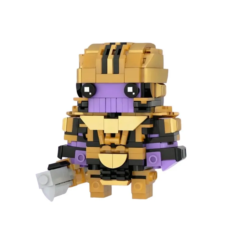 

Конструктор MOC 324 детали: Фигурка инопланетянина-титана из научно-фантастического мира, набор для сборки «Альянс супергероев», развивающая игрушка для взрослых, подарок для мужчин, для демонстрации