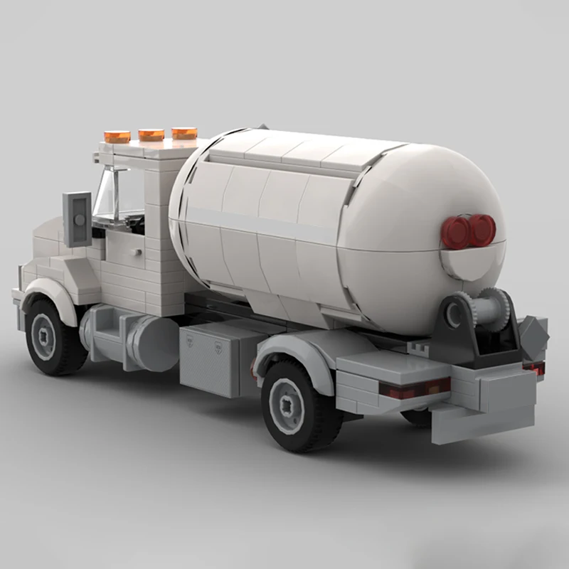 278 個 MOC-241146 プロパントラック都市輸送車車両モデルビルディングブロックレンガ組立おもちゃ子供大人男の子クリスマスギフト
