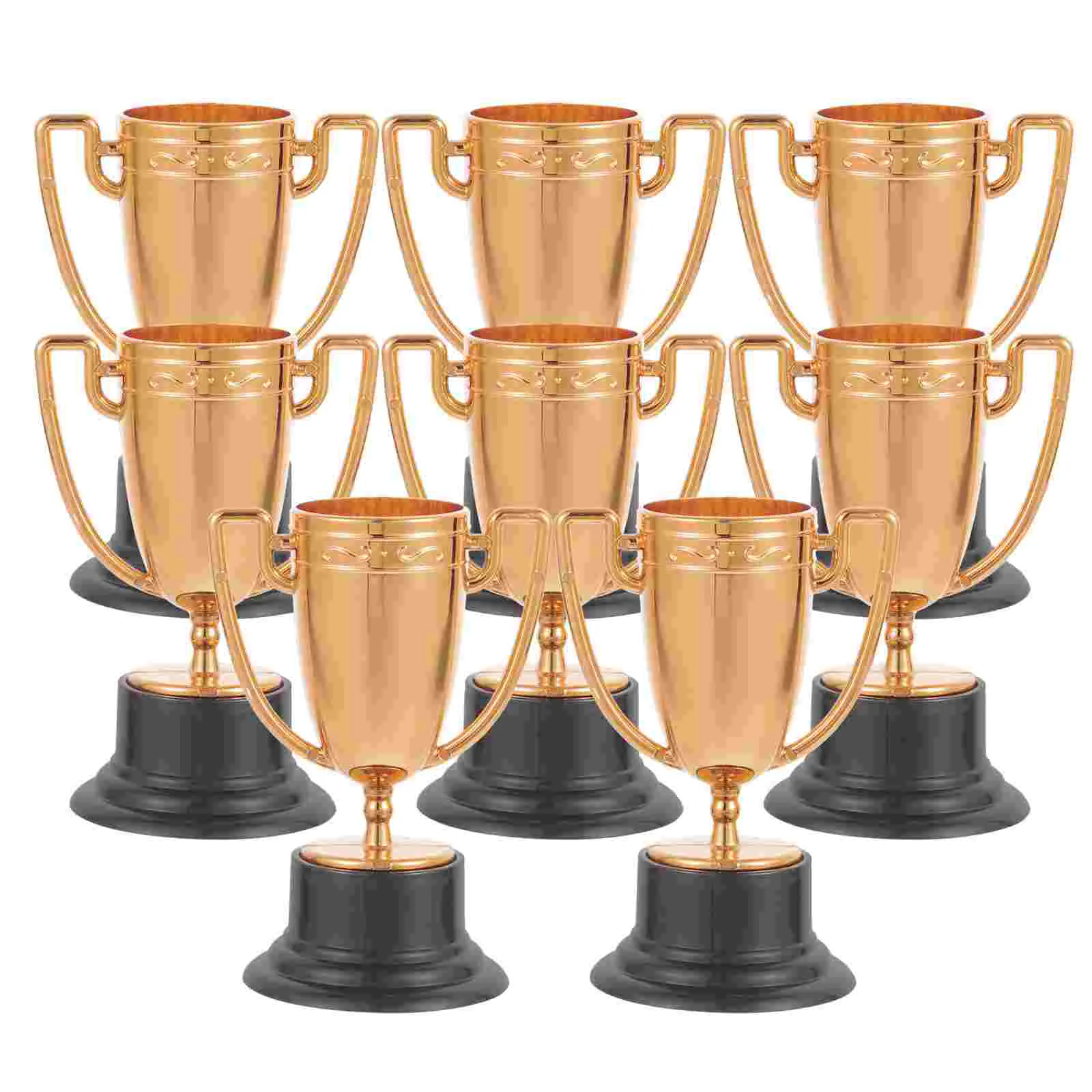 8 Pcs Girl Mini Trophy Student Halloween Inflatables Trophies for Kids Plastic Game Toy