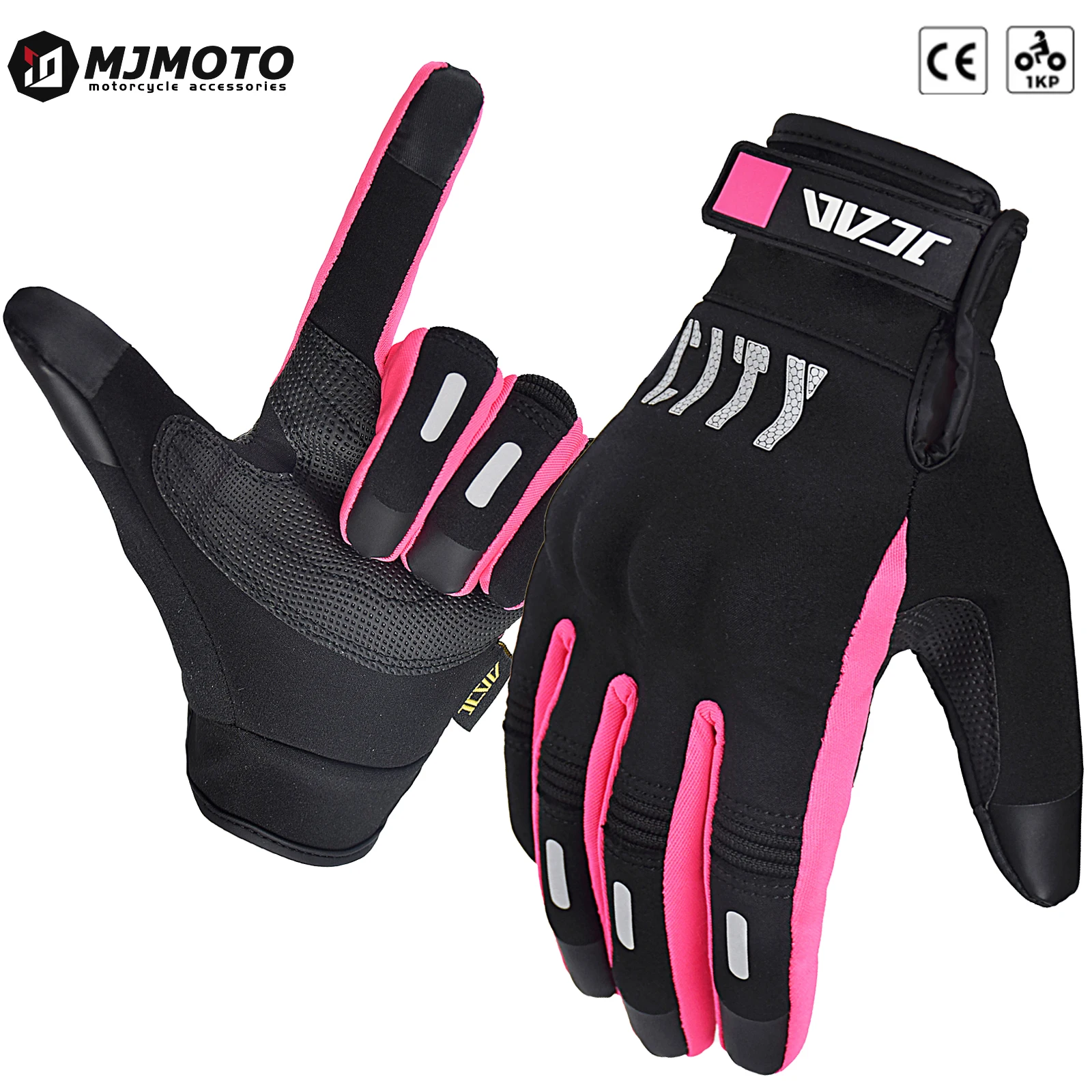 

Одобренные CE мужские и женские весенне-осенне-зимние ультратонкие термостойкие мотоциклетные перчатки, противоскользящие ветрозащитные мотоперчатки для верховой езды