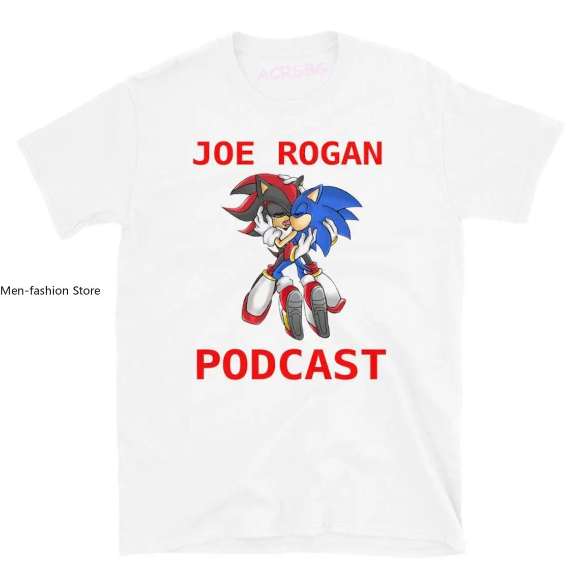 Joe Rogan Podcast Print T Shirts Anime Cartoon Graphic T-shirt Unisex Streetwear