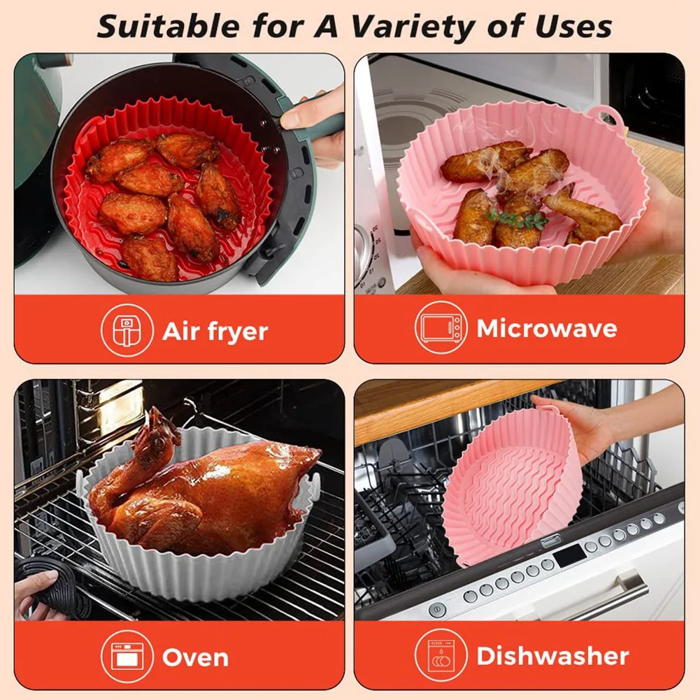 【comely】-4-pieces-doublures-de-friteuse-a-air-en-silicone-pot-de-friteuse-a-air-en-silicone-reutilisable-papier-parchemin-de-cuisson