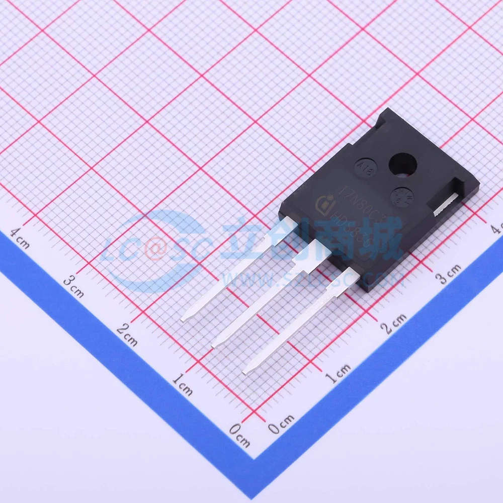 5 шт./лот оригинальный 17N80C3 Mosfet 800V 17A 227W TO247 N-Channel транзистор SPW17N80C3, Высоковольтный постоянный ток, импульсное напряжение