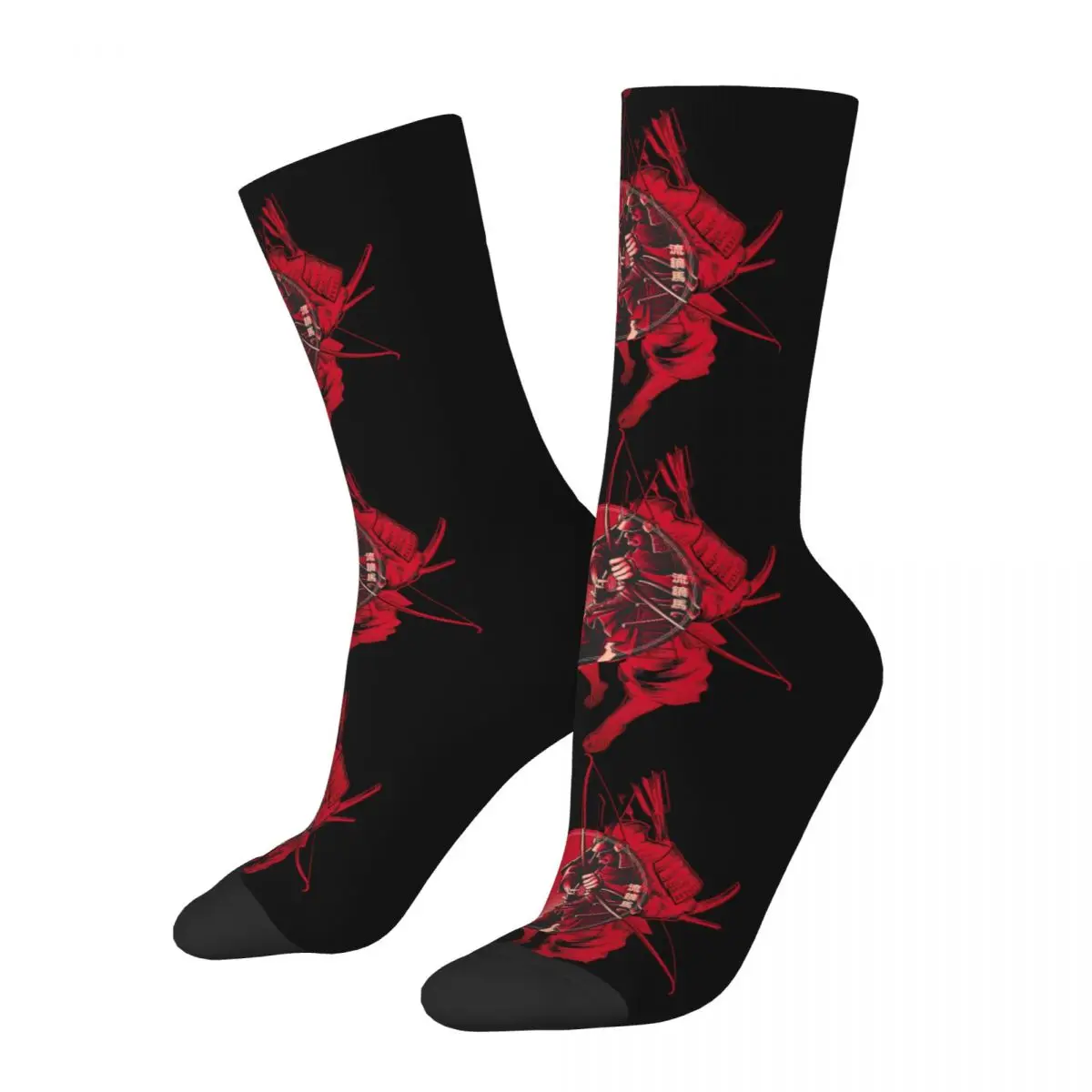 Yabusame-samurai Archer Calcetines Unisex para adultos, Calcetines para hombre y mujer