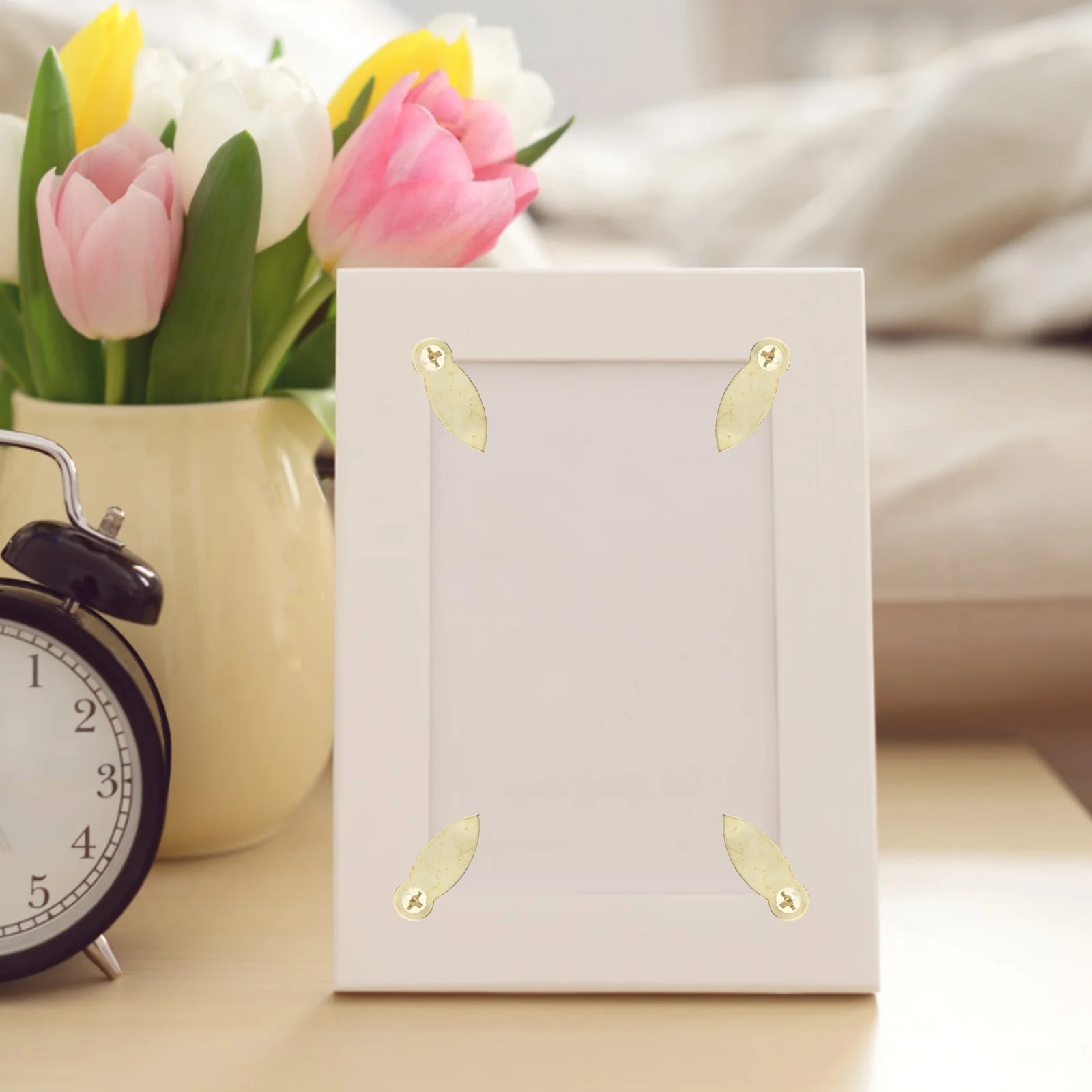 

100pcs Picture Frame Accessories Metal Backing Clips Heavy Duty Fasteners For Home Office Retail Display Frames Hardware Clips